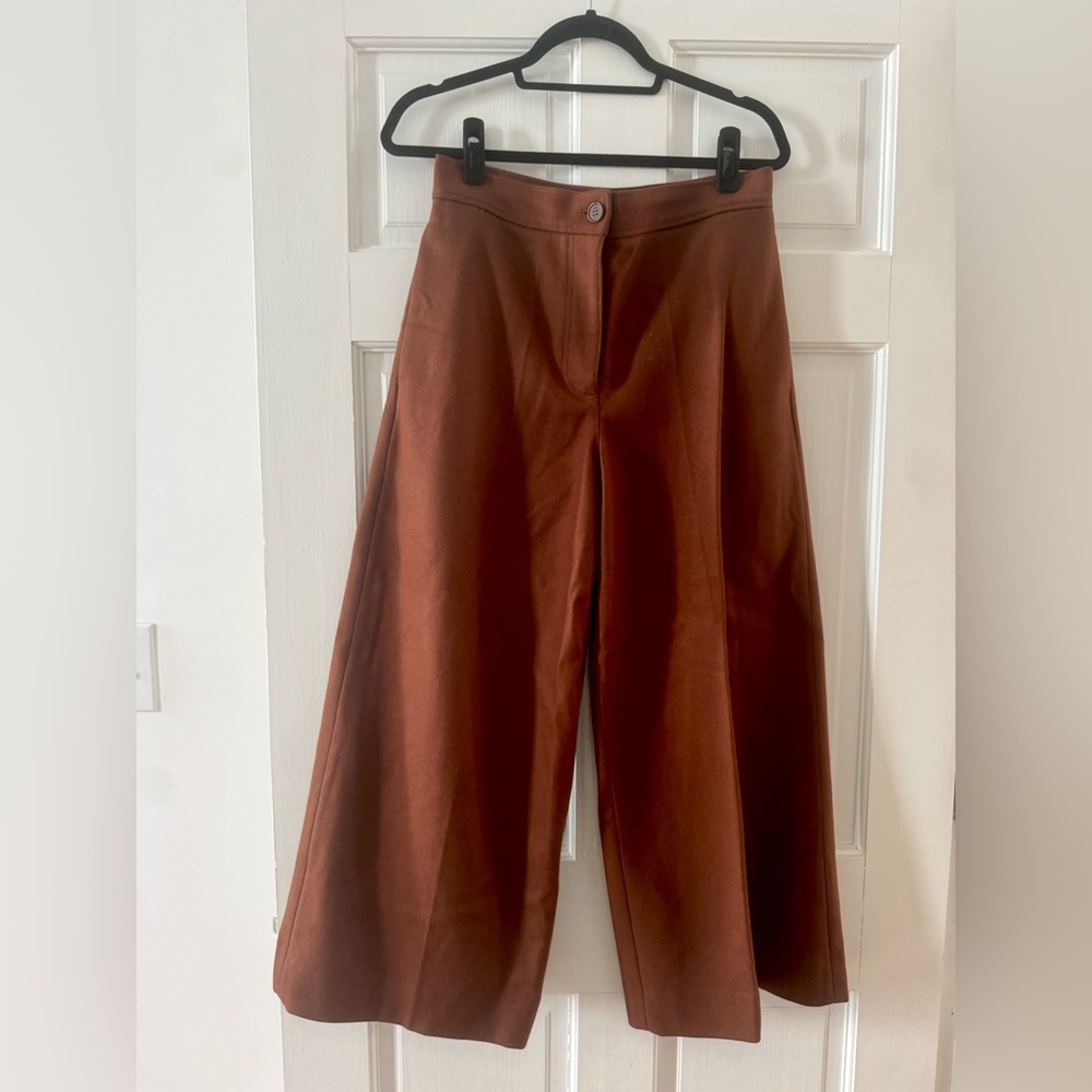 COS - Wool/Cashmere Wide Cropped Pant (Sz6)
